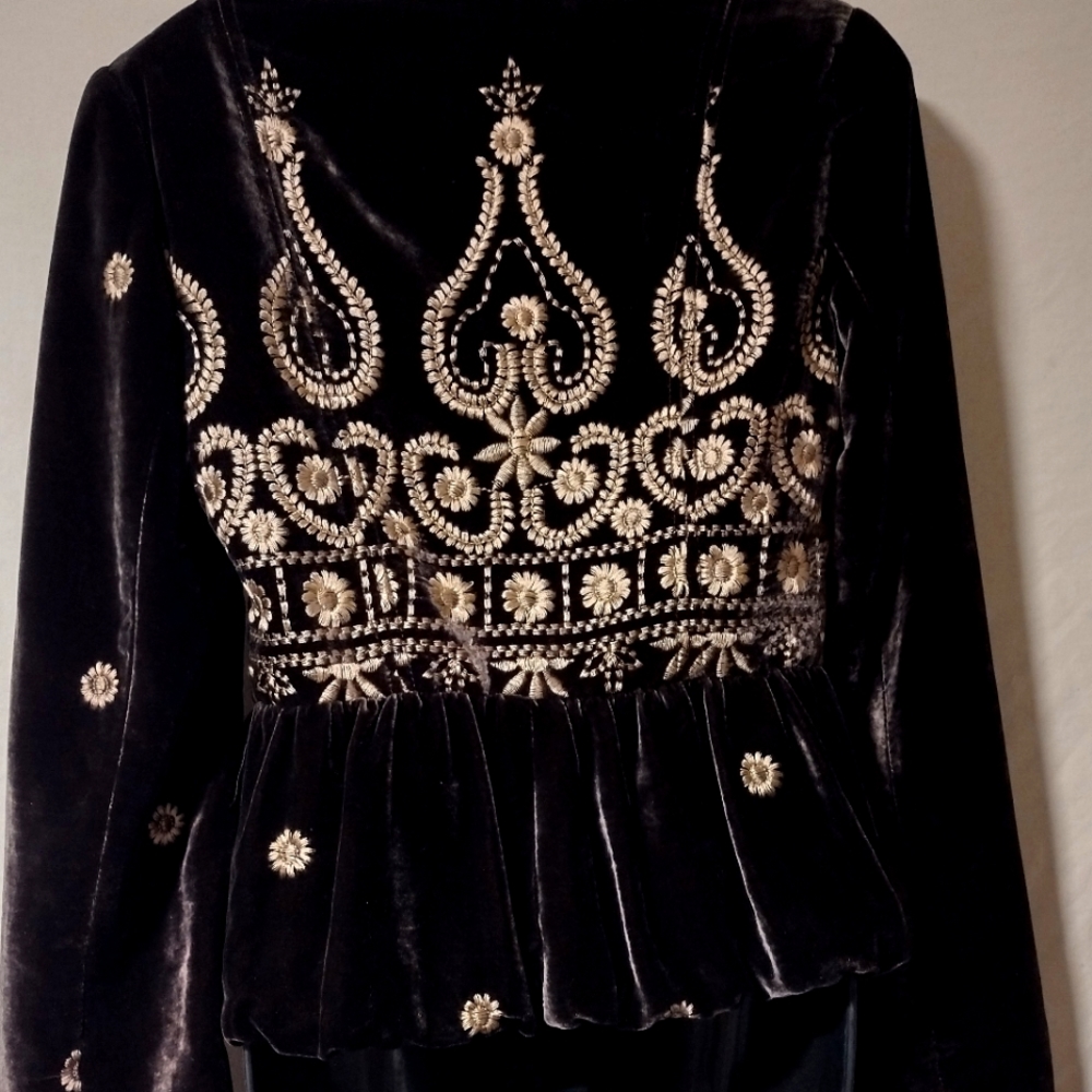 People Like Frank Velvet Jacket